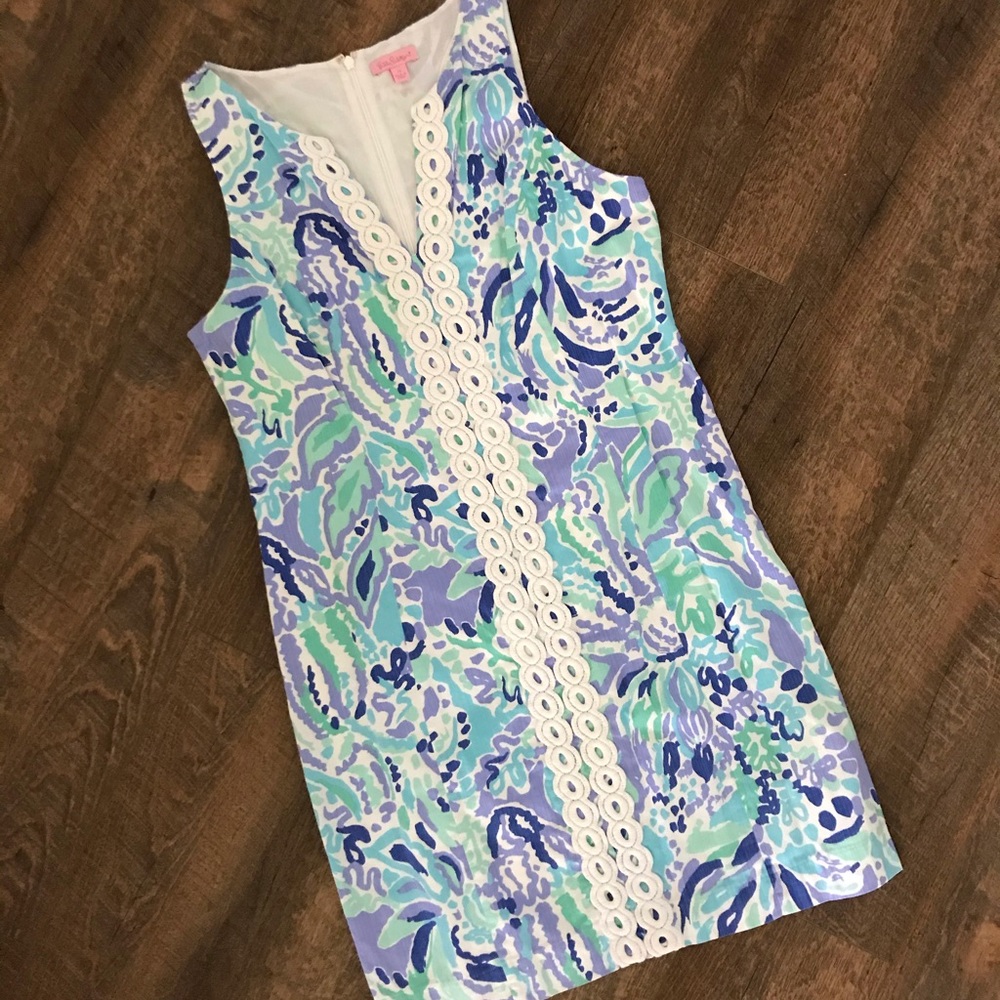 Lilly Pulitzer Purple Shift Dress